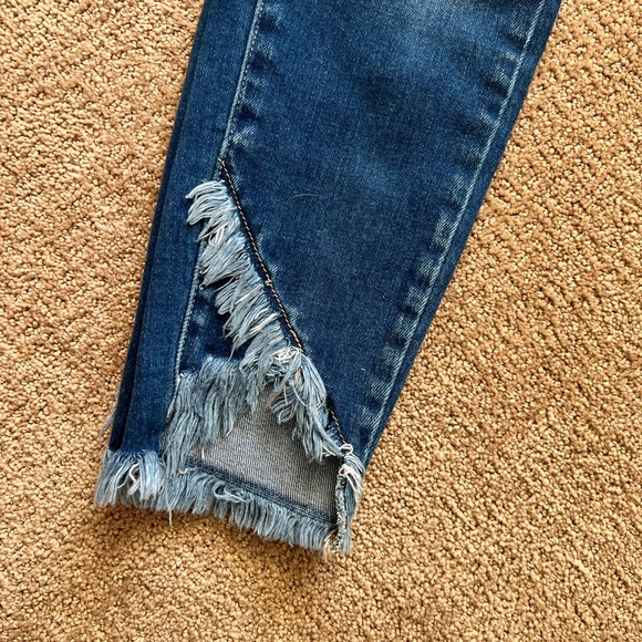 KanCan mid-rise ankle Distressed Skinny Jeans - Picture 7 of 9